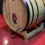 Bodegas Monastasia Duero barrica de ribera del duero de lado